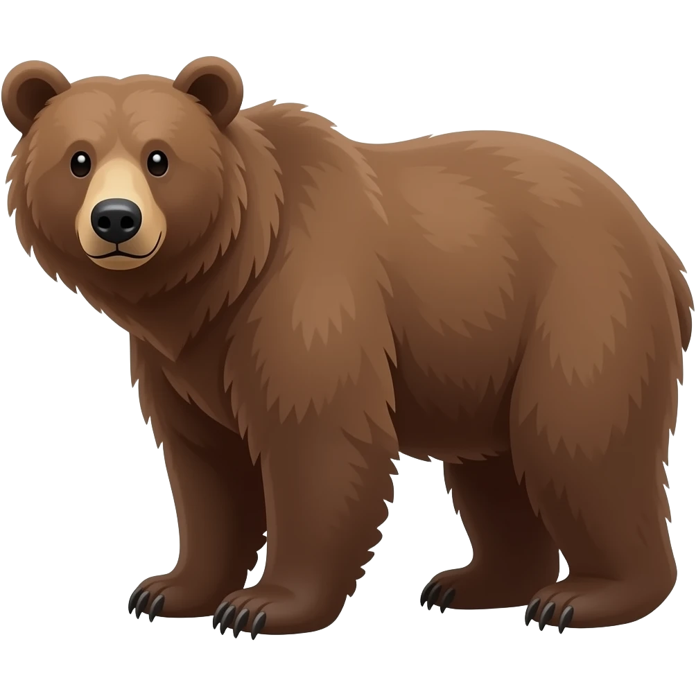 Brown bear emoji