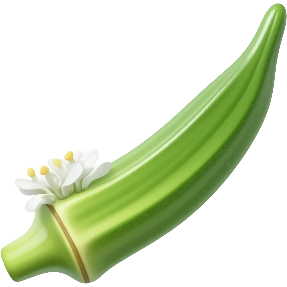 Lady finger. vegetabl emoji
