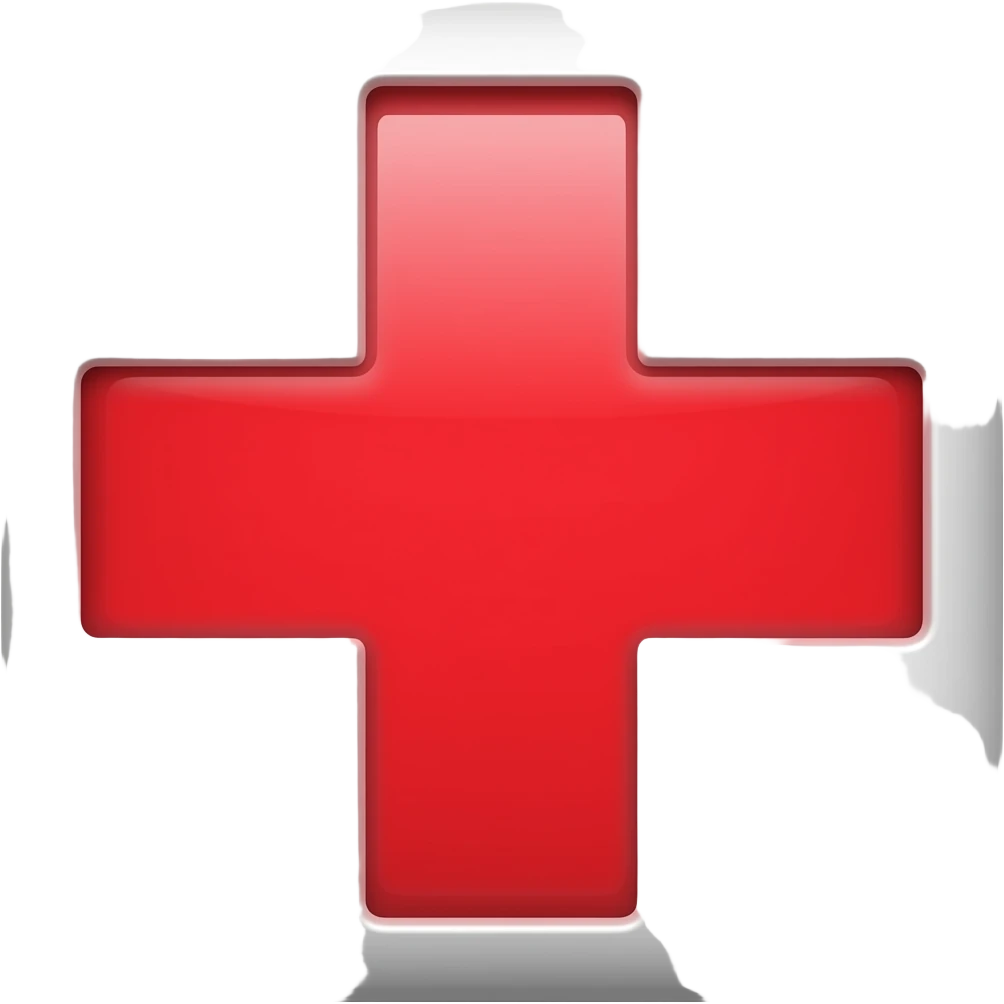 cruz roja emoji