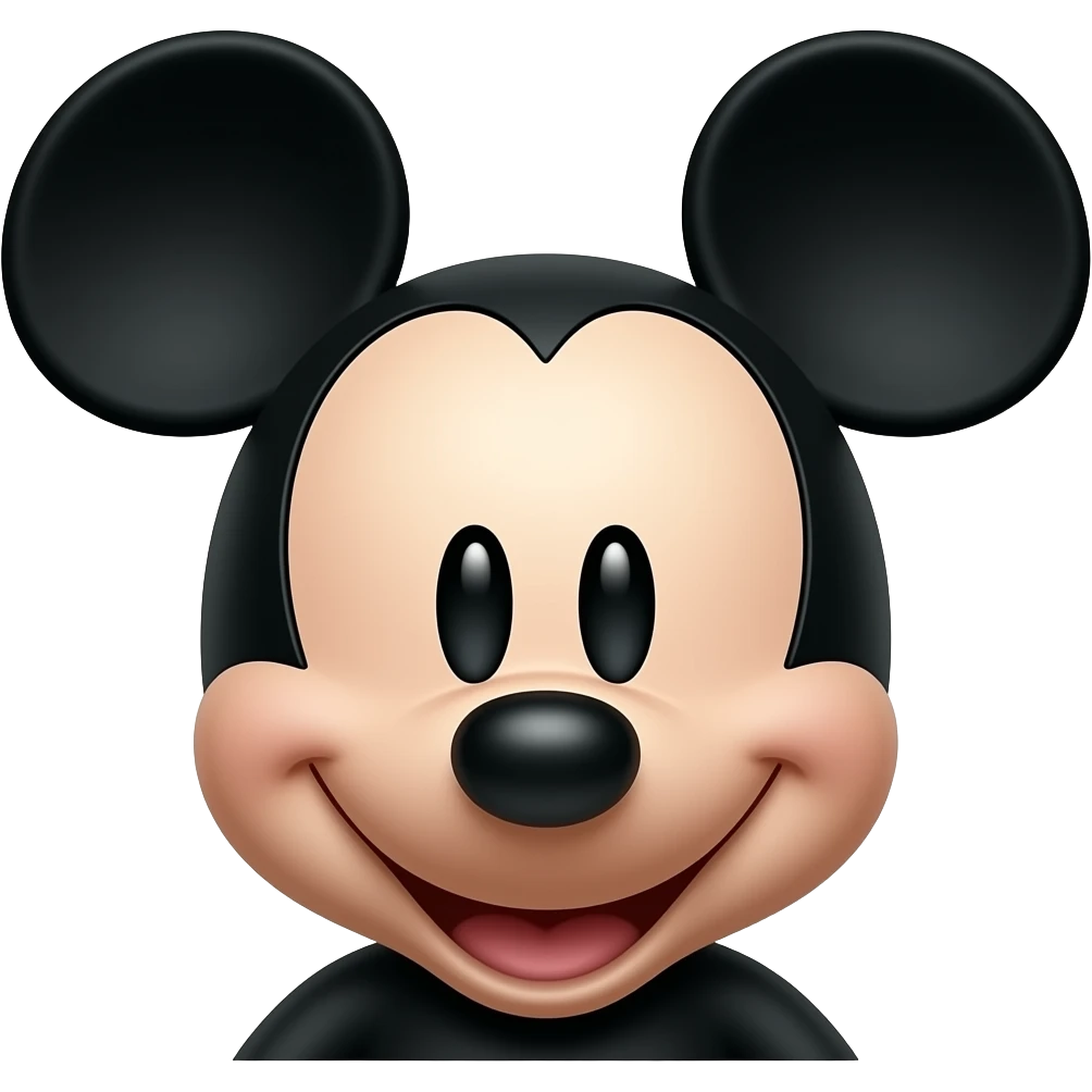 Mickey Mouse emoji