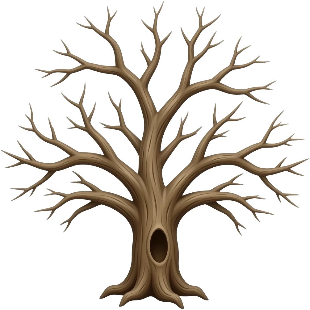 dead tree emoji