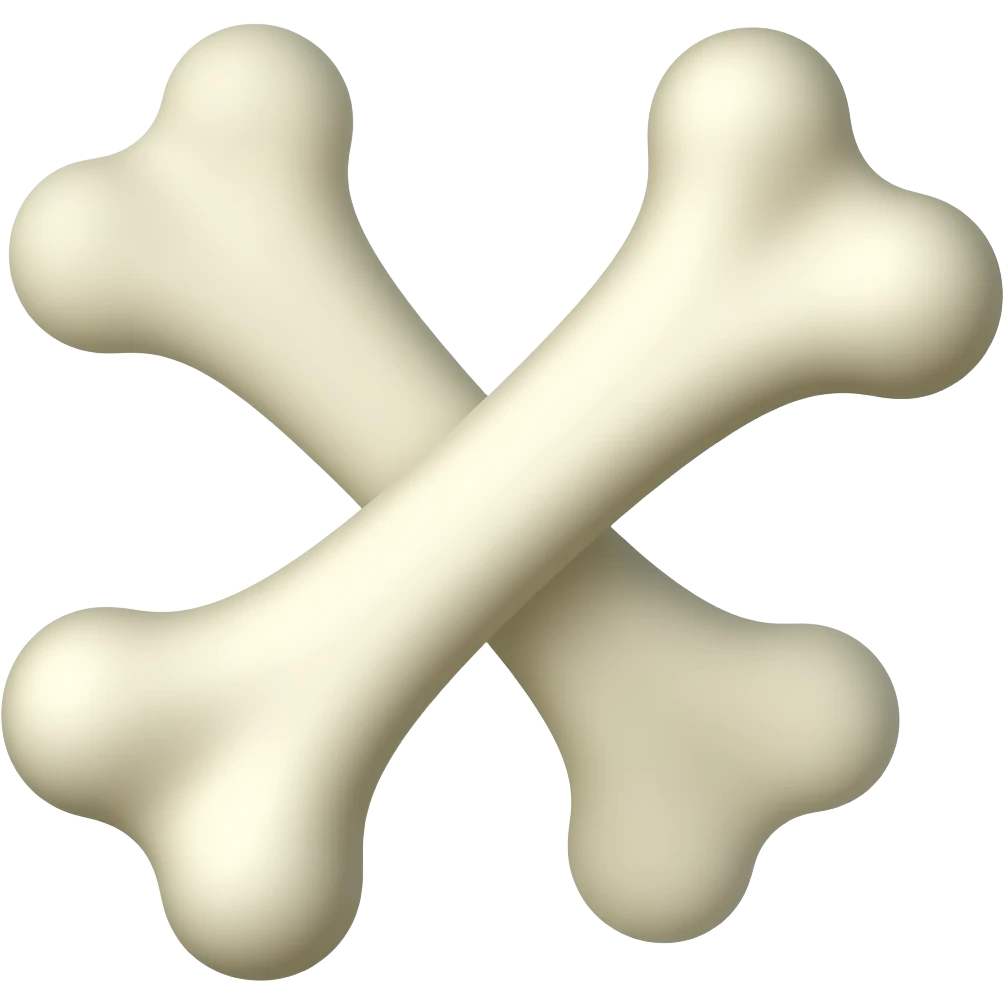 heart bone emoji