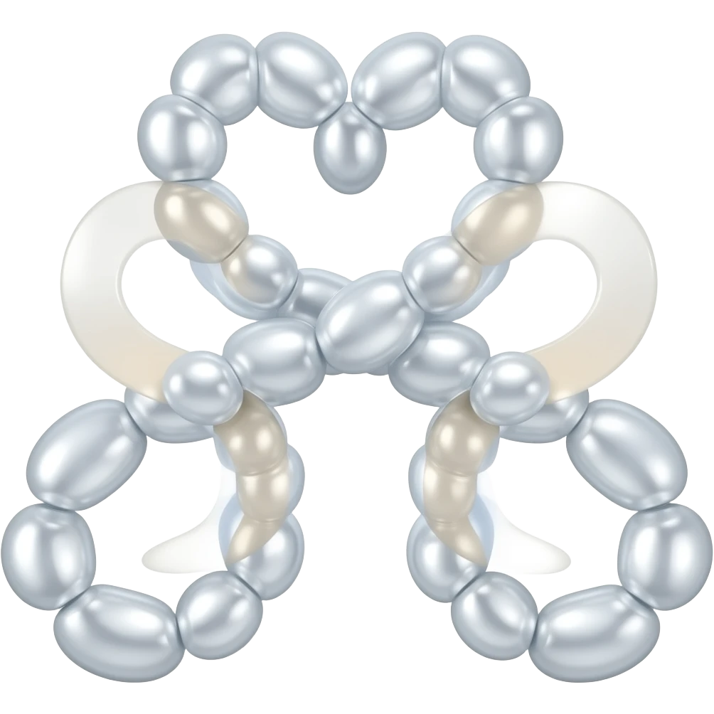 pearly infinity symbol emoji