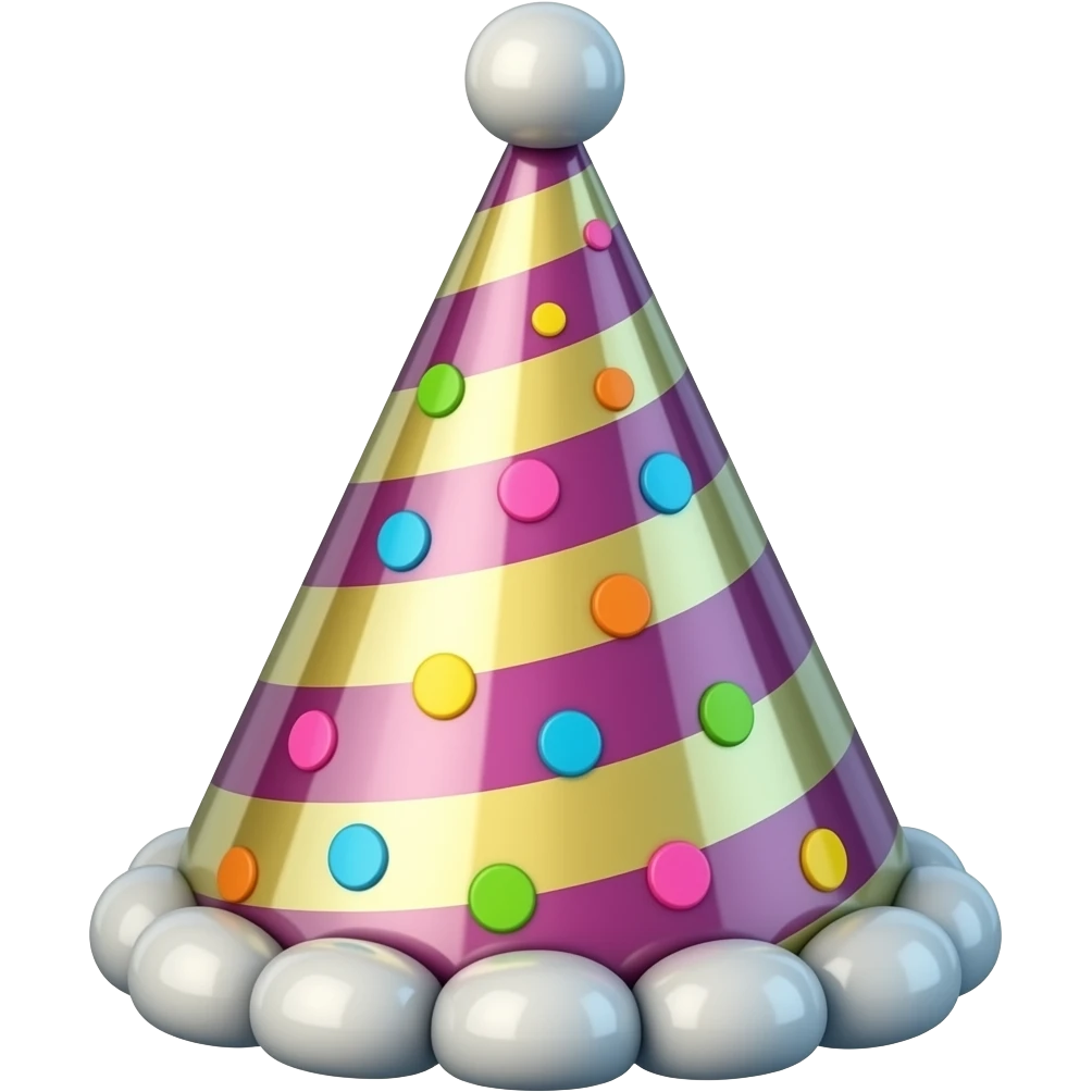 party hat emoji