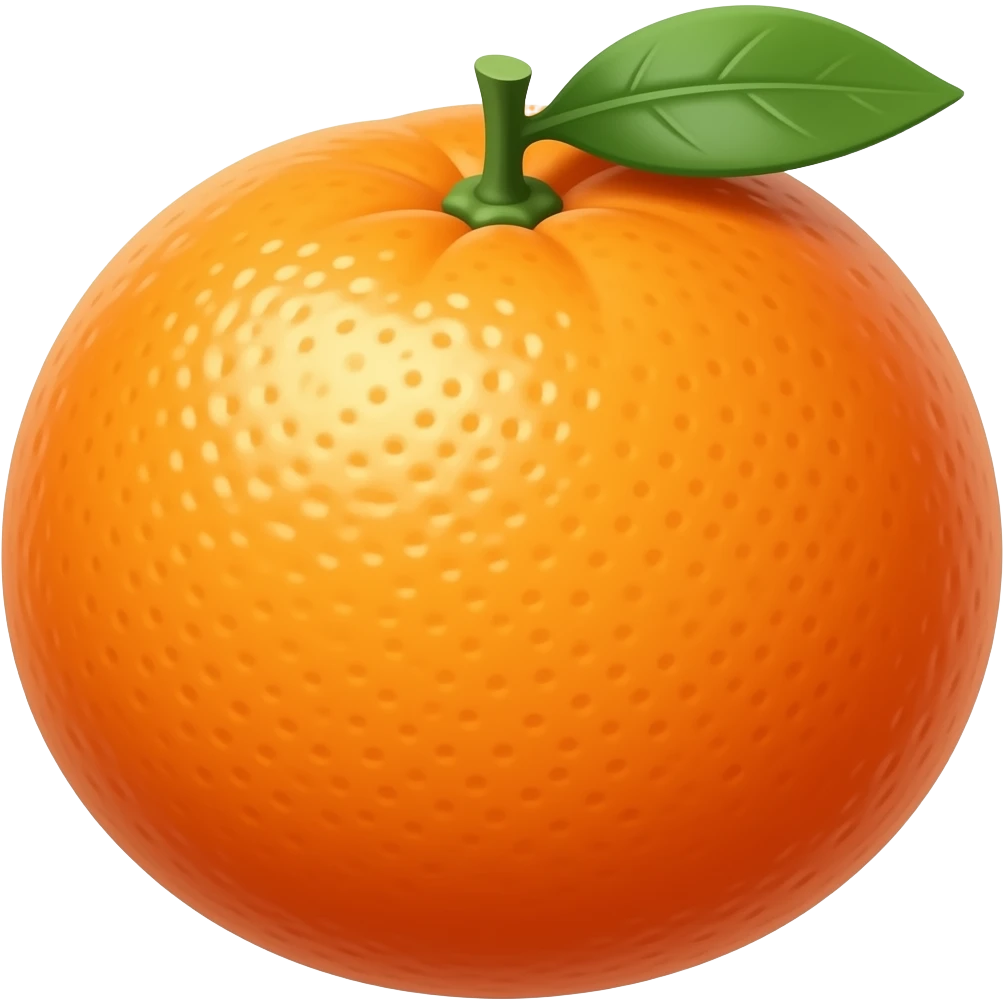 Orange emoji