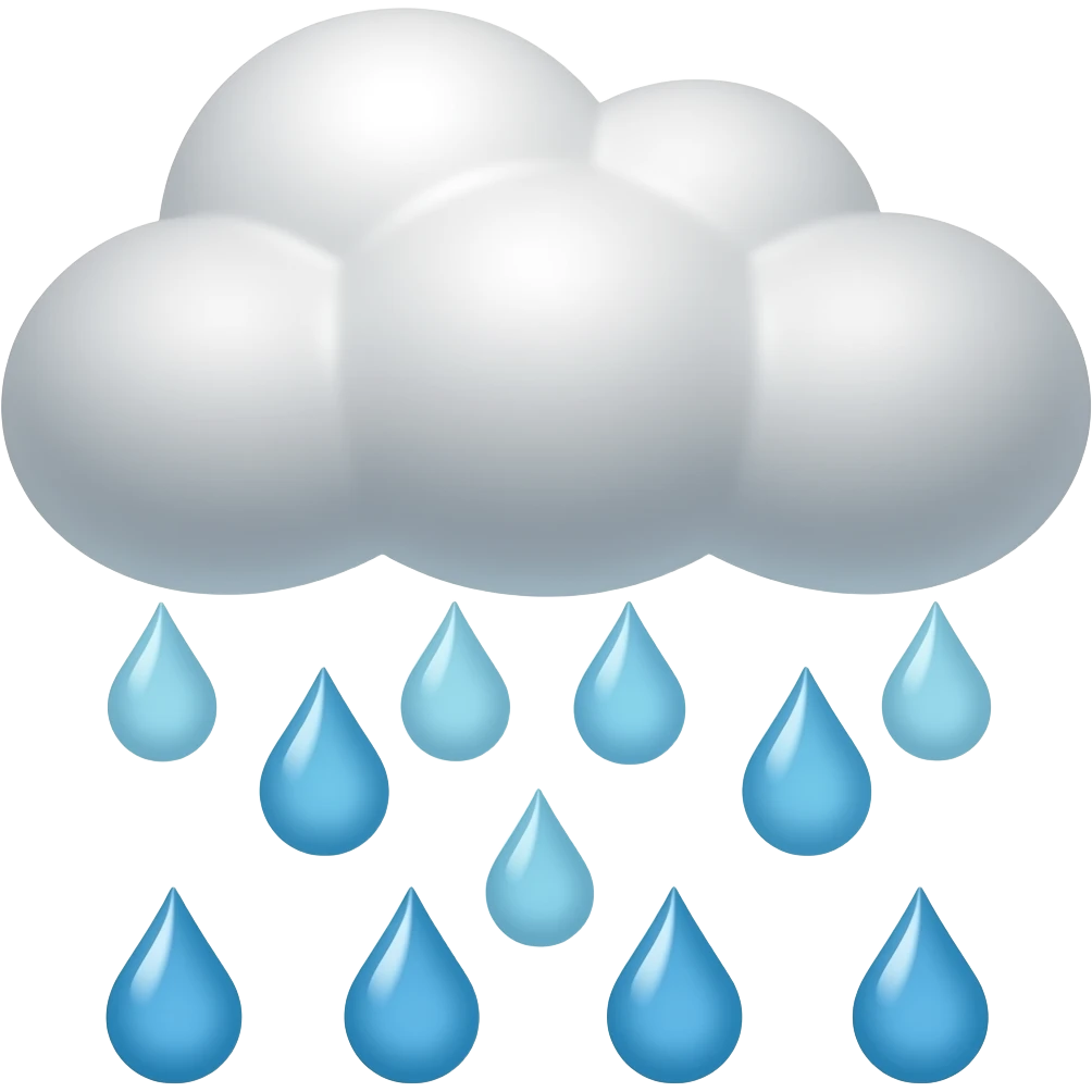 digital rain emoji