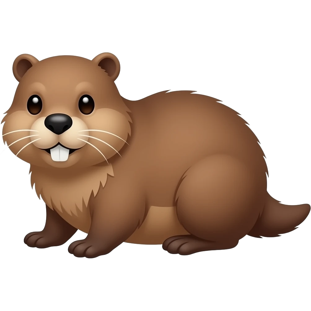 beaver emoji