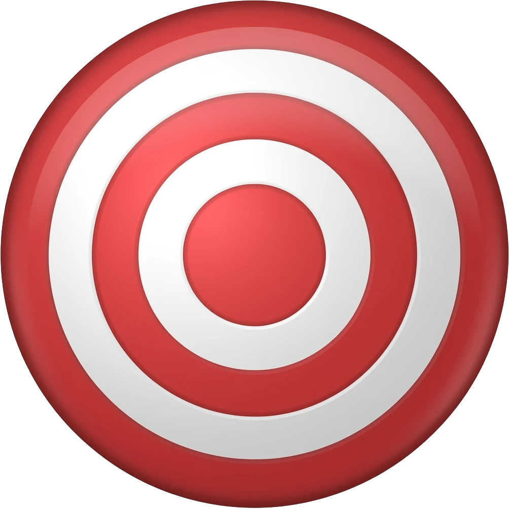 a target bullseye emoji