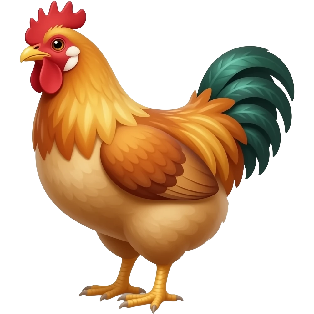 Hen emoji