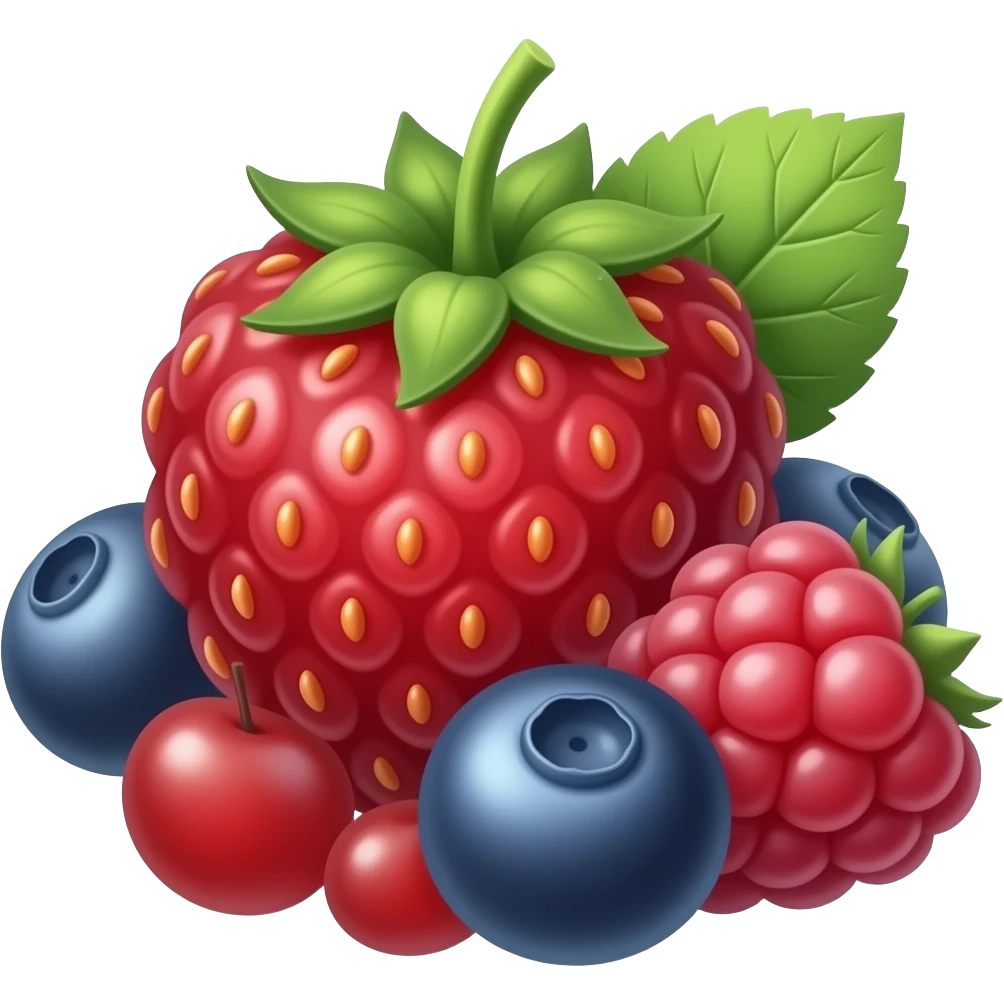 mixed berries emoji