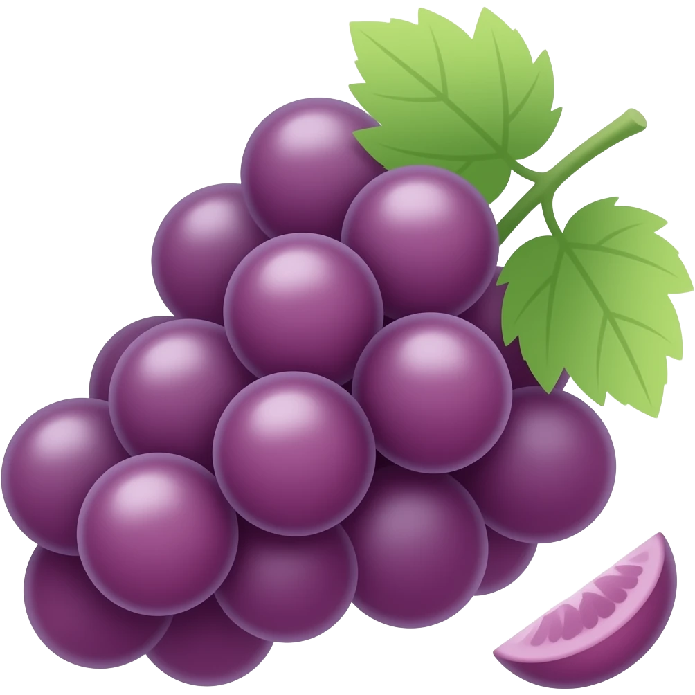 grapes emoji