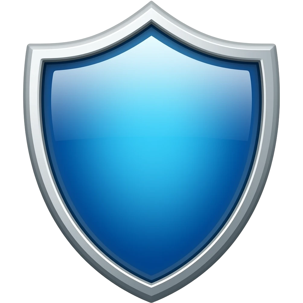 blue shield emoji