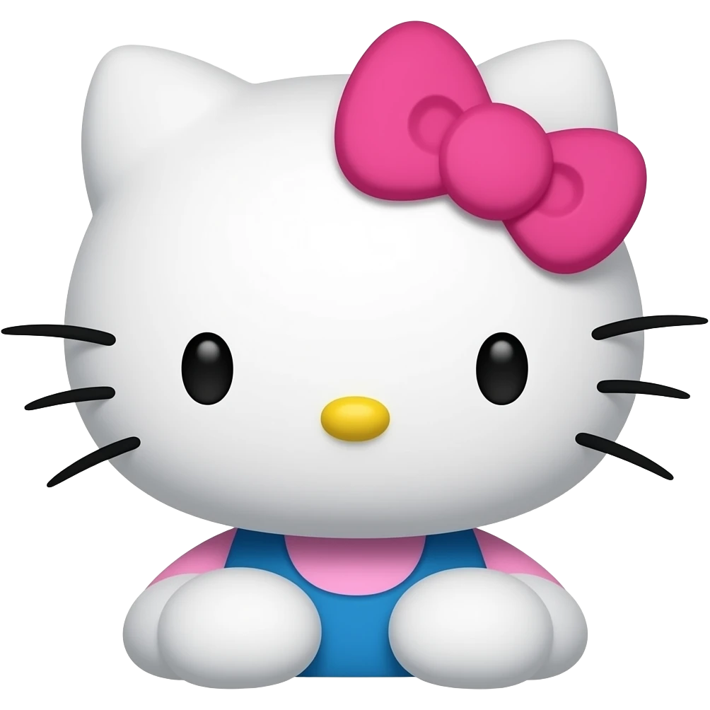 Hello kitty emoji