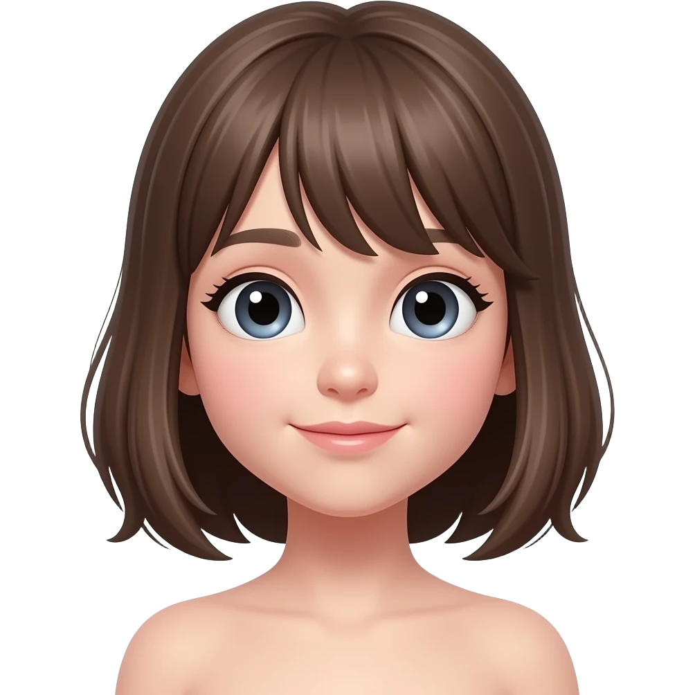 裸の幼女 emoji