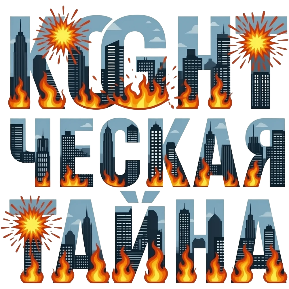 Смотри. Нужно создать смайлик - текст - КОММЕРЧЕСКАЯ ТАЙНА, в стиле бойцовского клуба, может часть букв взрывается как в финале Бойцовского клуба вызрывались небоскрёбы. текст Коммерческая тайна должен быть полность. А буквы горят или взрываются. Сами буквы цвета тёмных небоскрёбов. На русском emoji