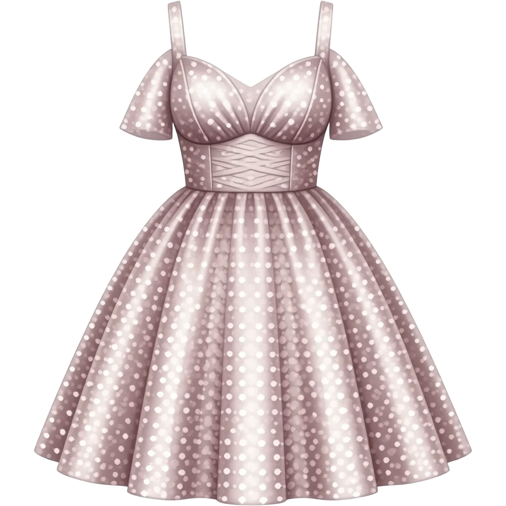 sparkly dress emoji