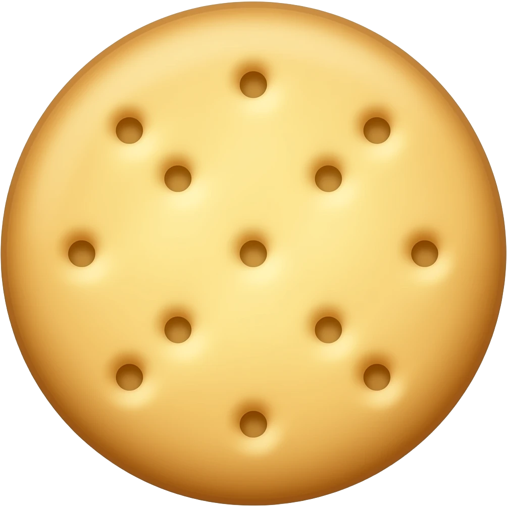 vanila cookie emoji
