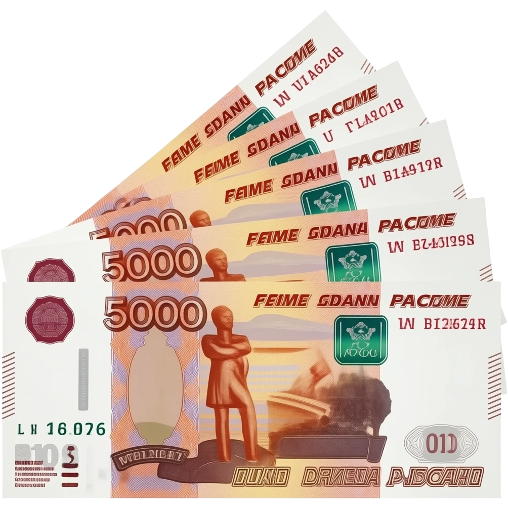 5000 руб emoji