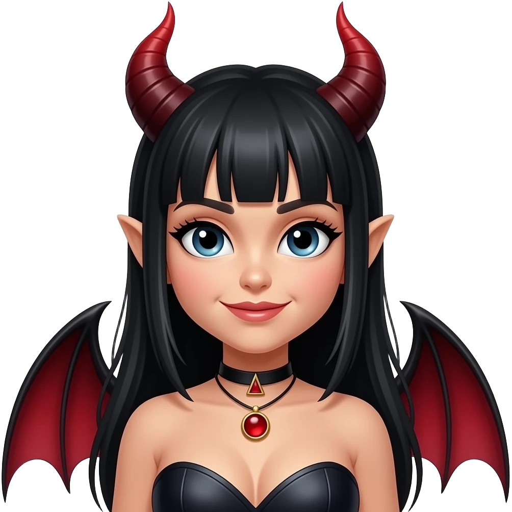 Plotting succubus emoji