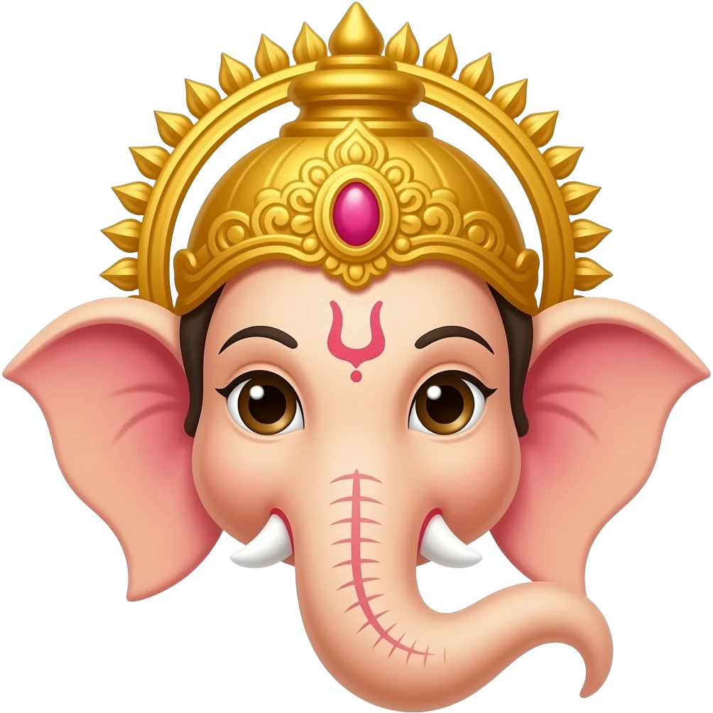 Ganesha from Hindu Mythology emoji