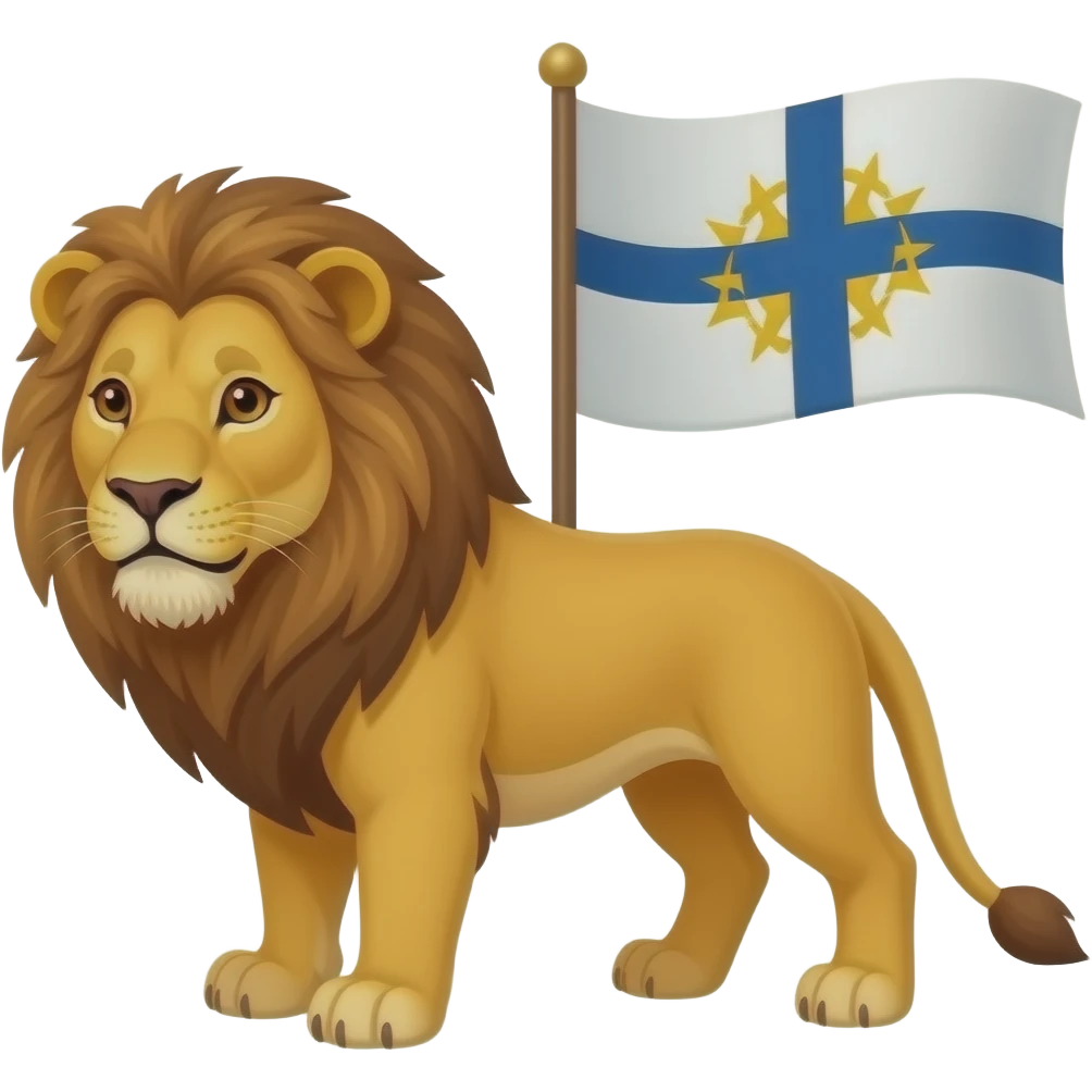 LEON con bandera emoji