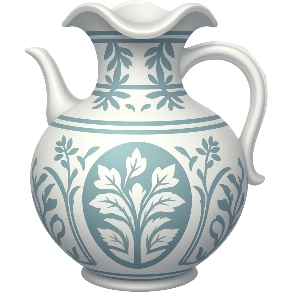 Vase Wall art painting emoji