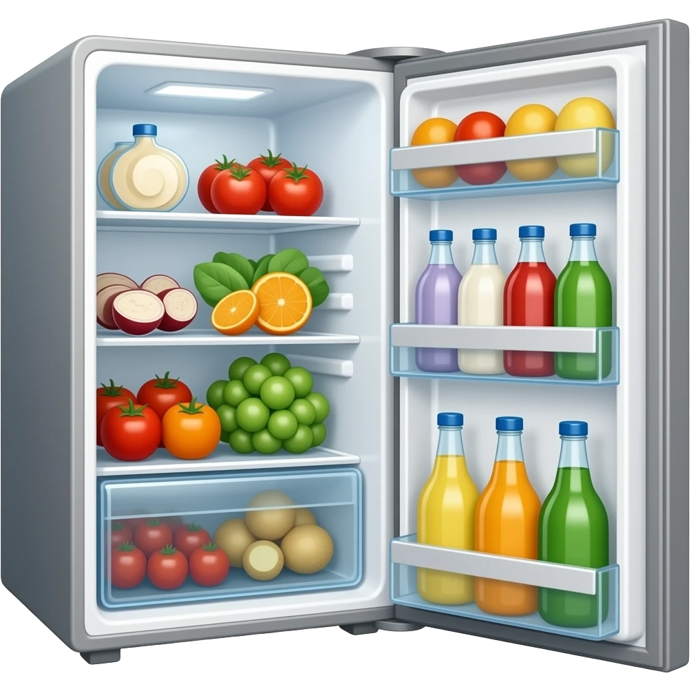 Open fridge emoji