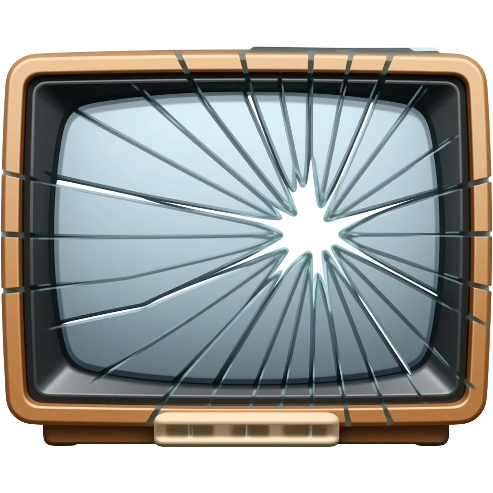 broken tv emoji