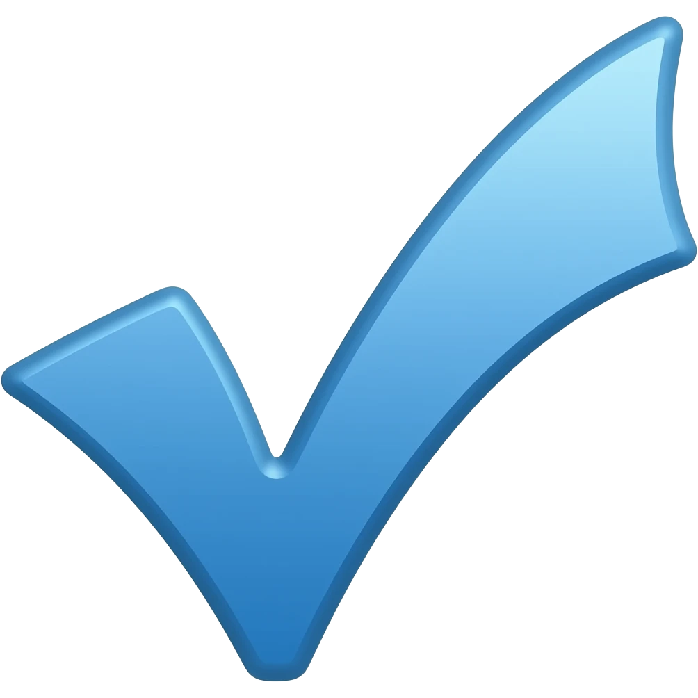 blue tic emojis emoji