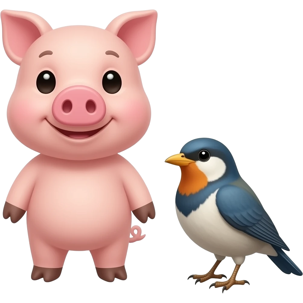 🐖🐦 emoji