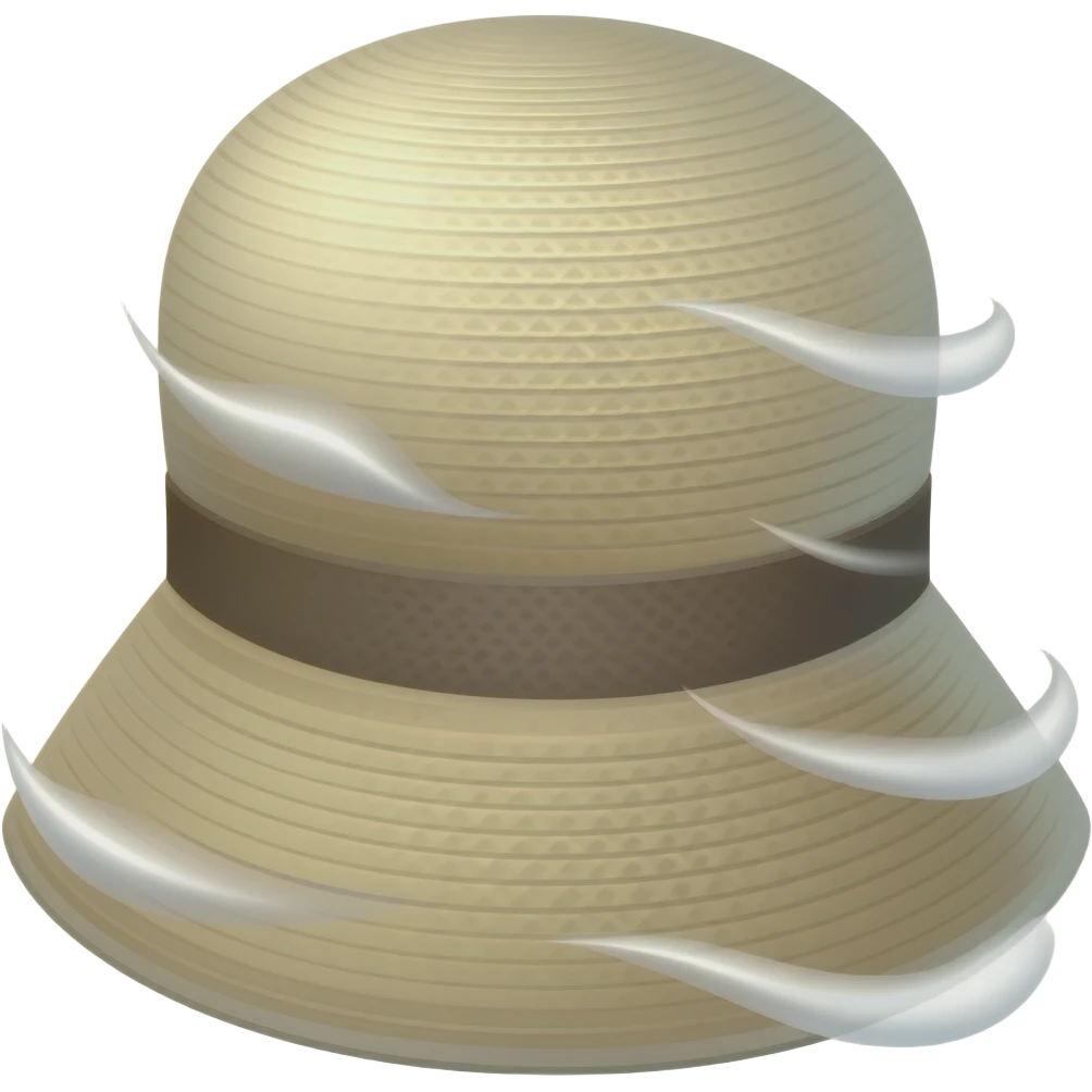 🌬️👒 emoji