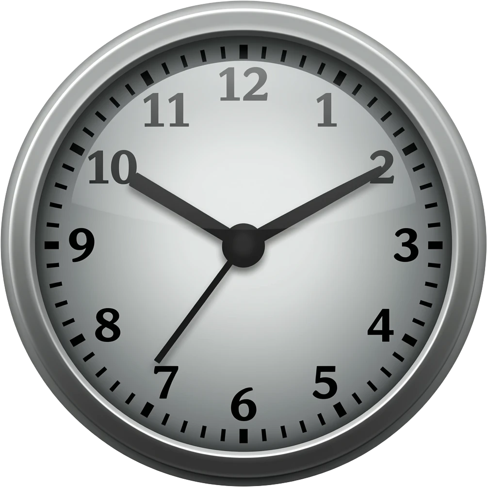 a haunted clock emoji