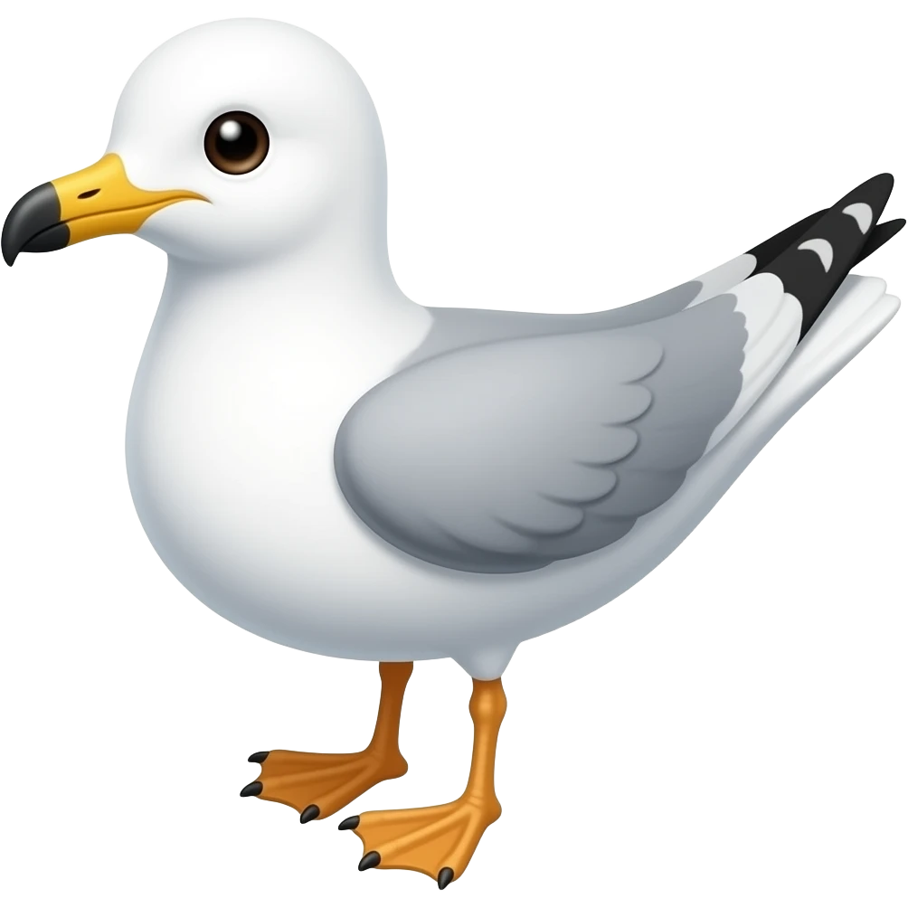 Seagulls as shoes emoji