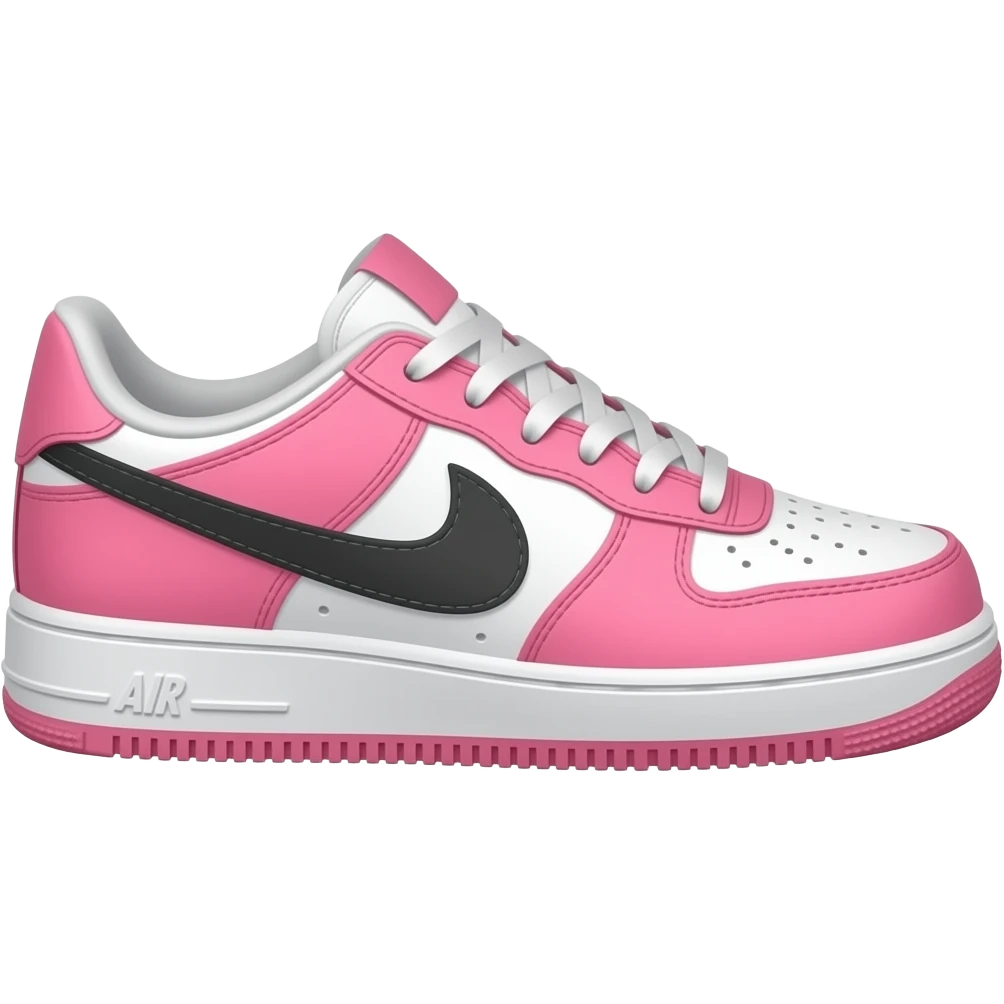pink sneaker emoji