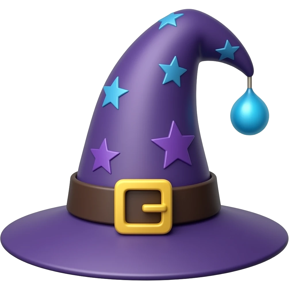 wizards hat emoji