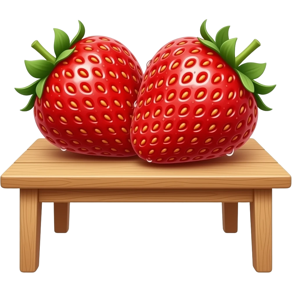 strawberries emoji