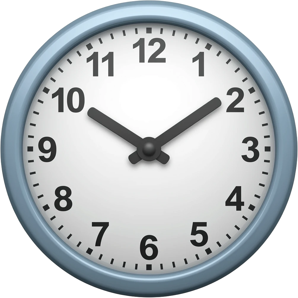 reloj emoji