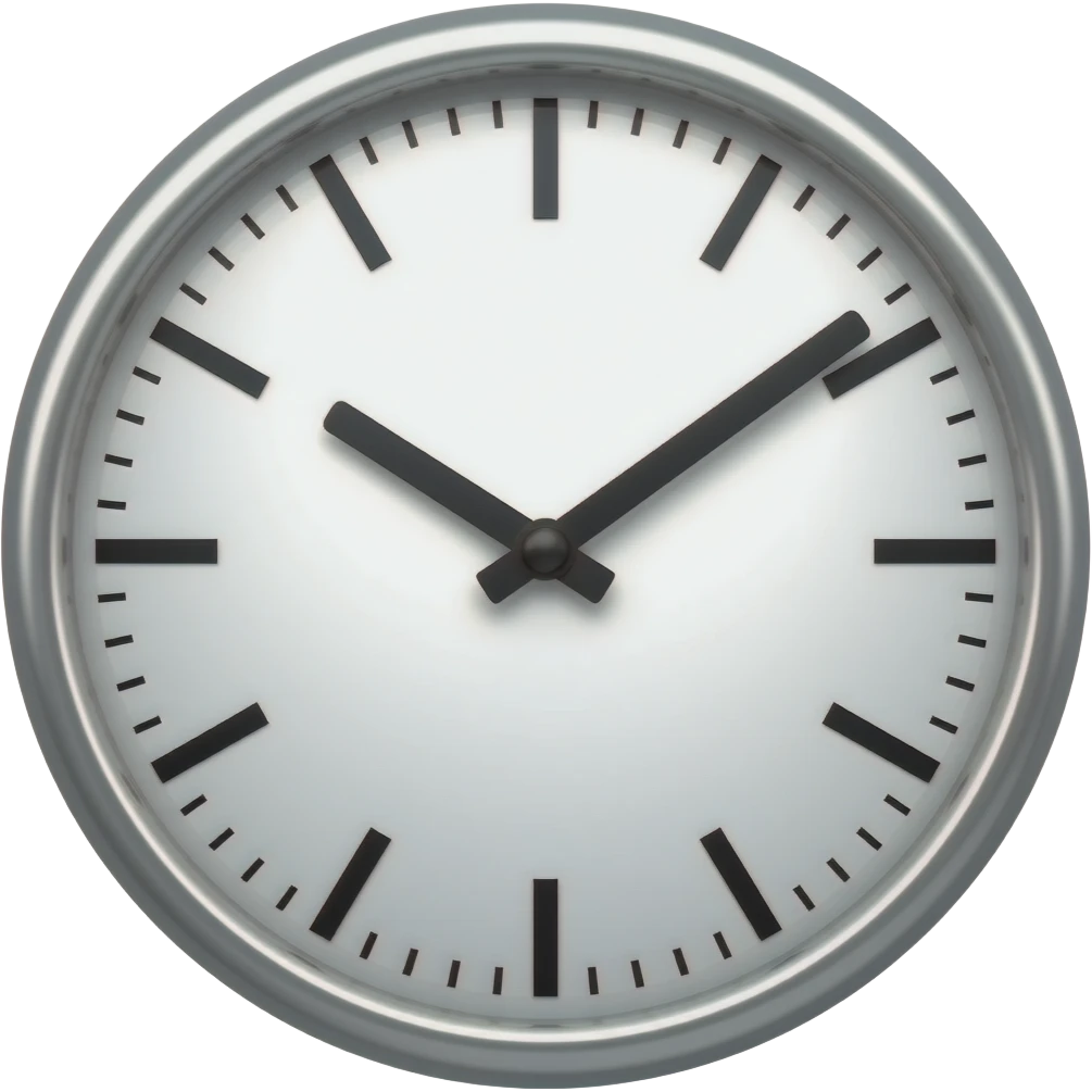 Clock emoji
