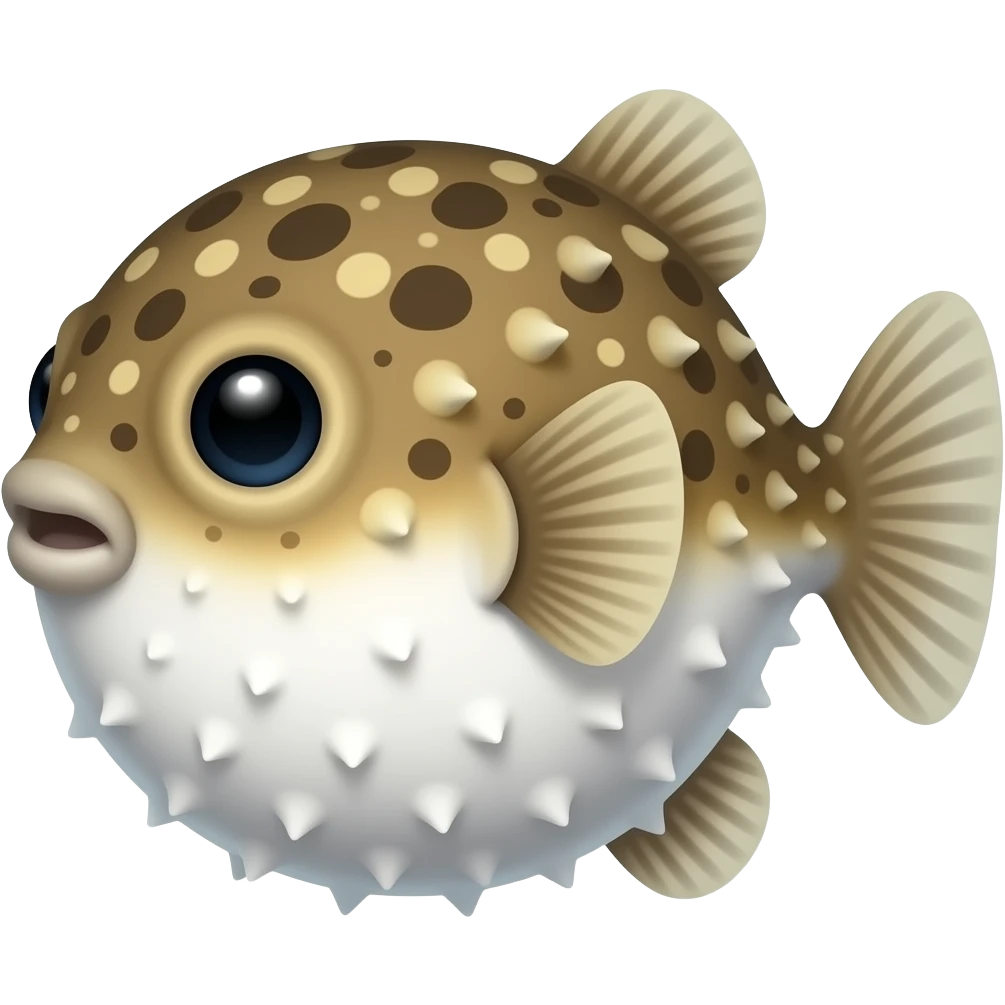 Puffer fish emoji