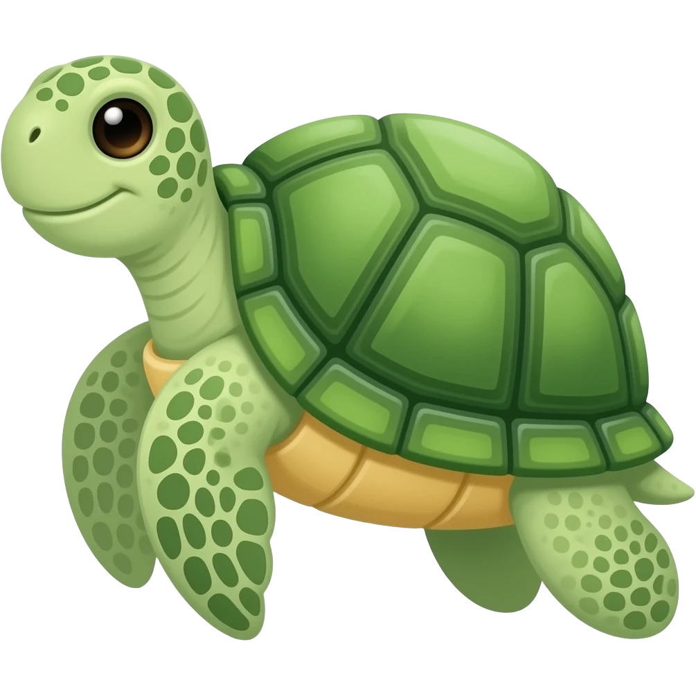 green turtle emoji