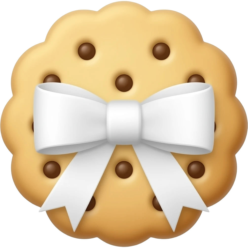 (две печеньки между которыми белое масло) emoji
