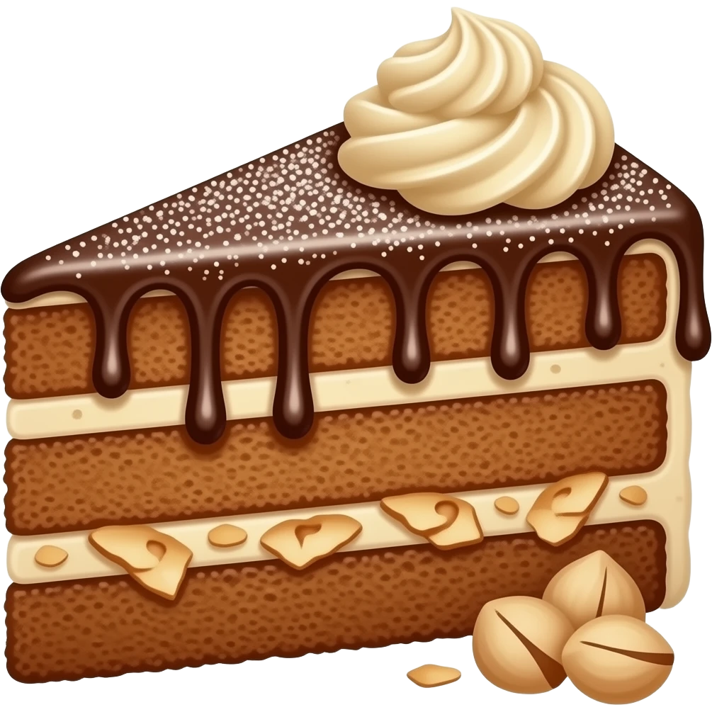 hazelnut cake emoji