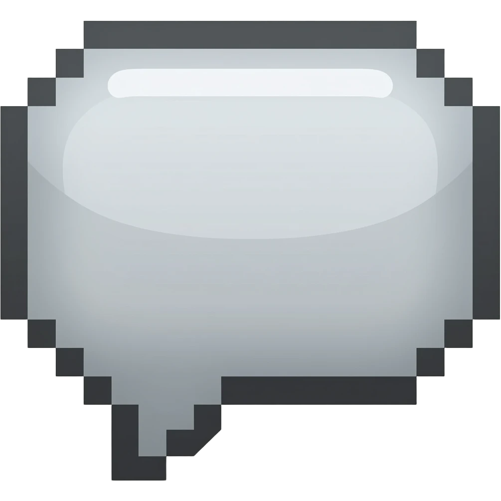 pixeled bubble emoji emoji