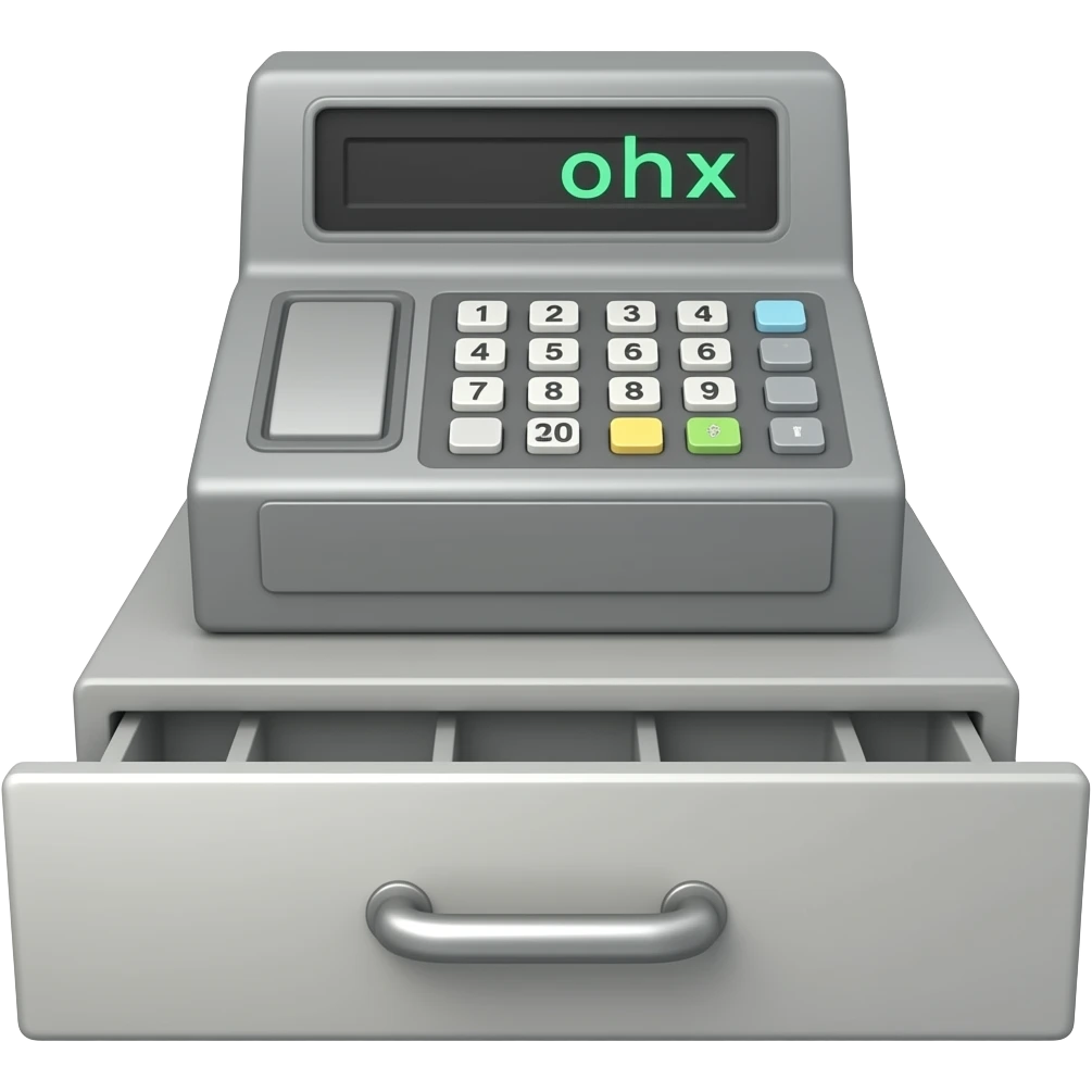 cash register drawer emoji