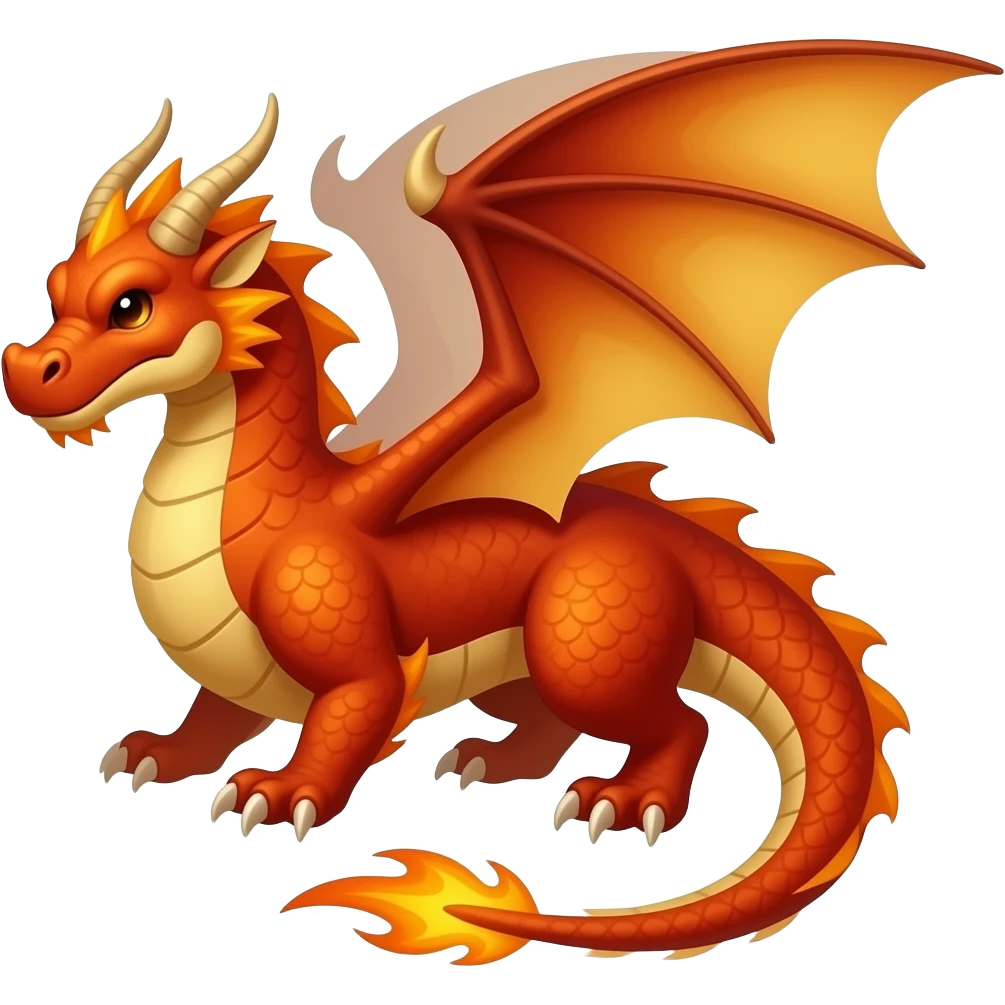 Firey dragon emoji