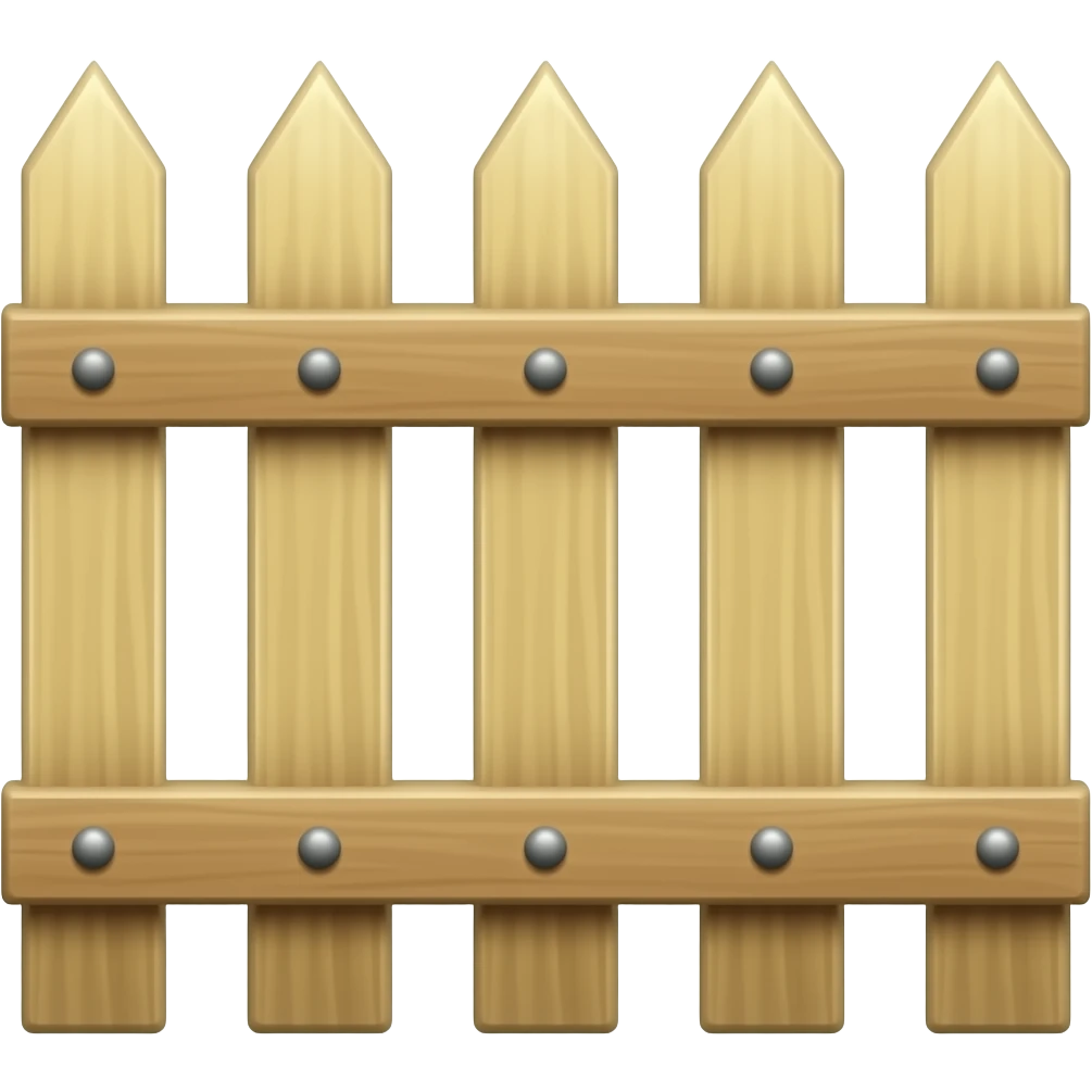 Fence emoji
