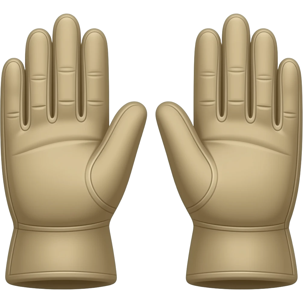 Guantes emoji