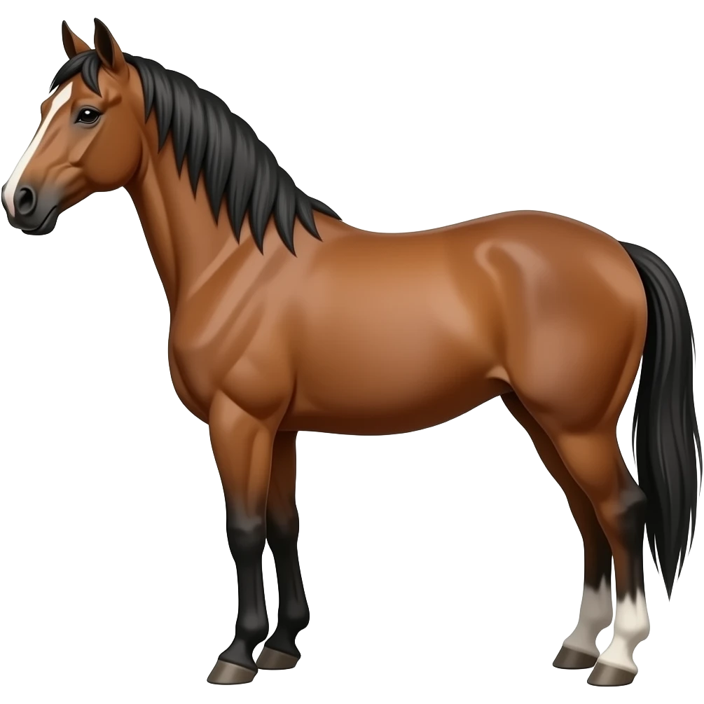 Horse standing emoji