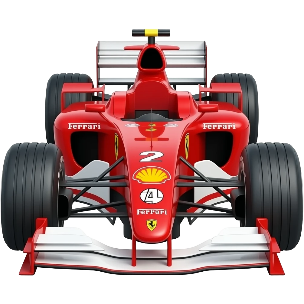 2000 ferrari f1 car emoji