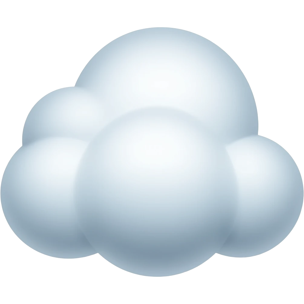 Cloud emoji